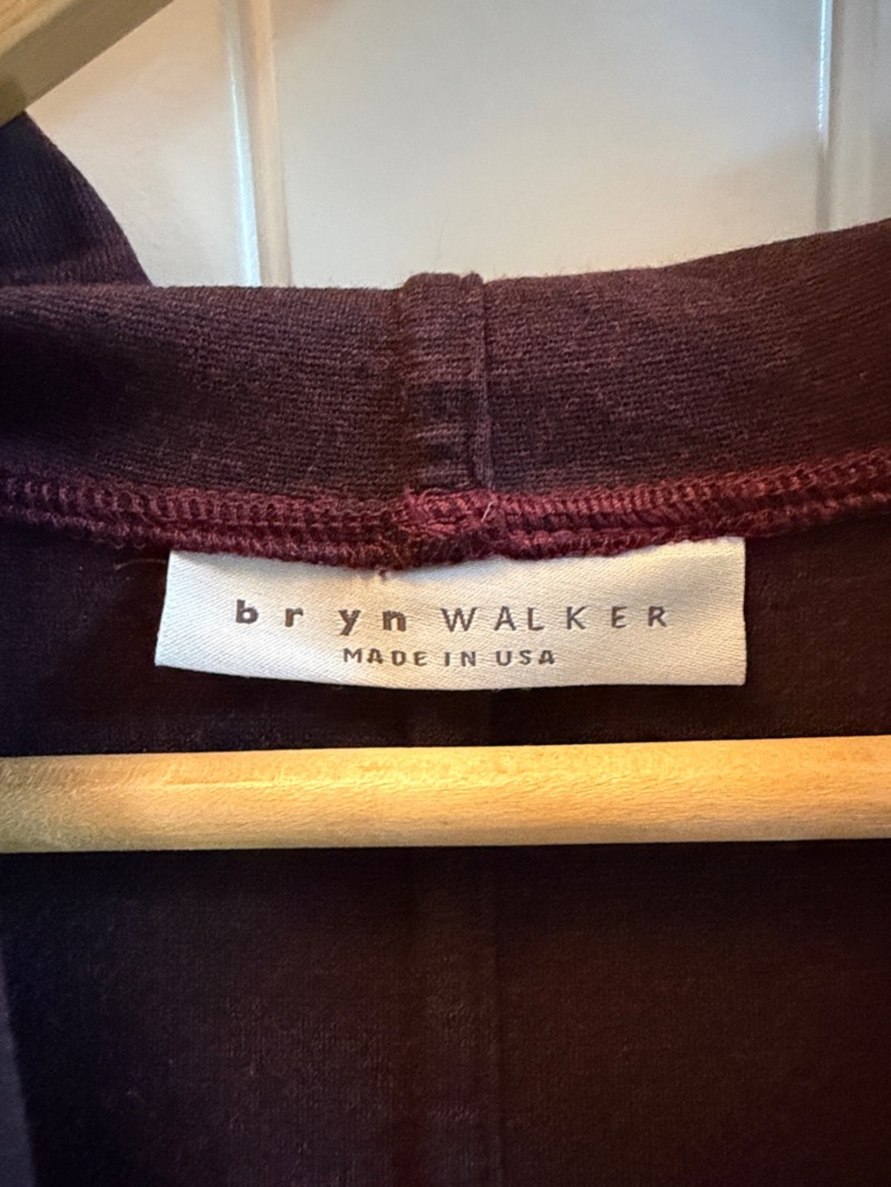 Bryn Walker hooded wrap jacket - Picture 3 of 6